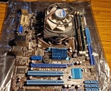 Asus M4a78lt-m Le With Cpu And 3gb Ram