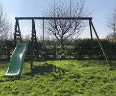swings and slide