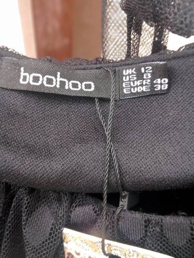 Stunning New Black  BOOHOO Dress