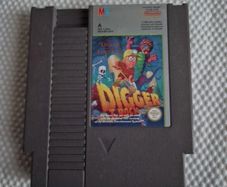 Digger The legend of the lost city Nintendo Nes Arcade Retro Games Original