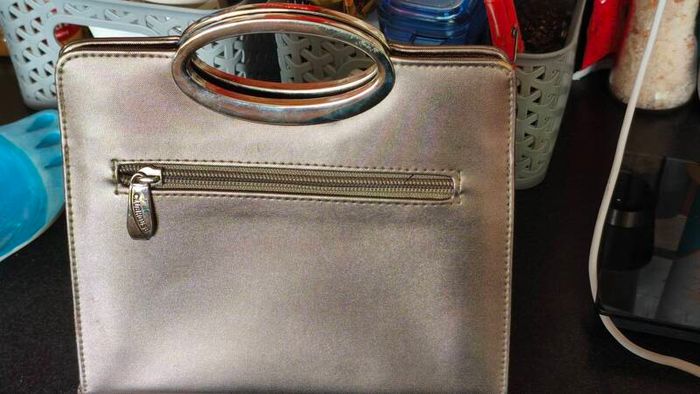 Vintage Clubhouse by Jane Shilton Bronze Handbag