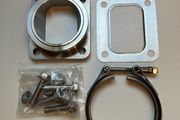 Turbo flange adapter T4 to V-band