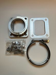 Turbo flange adapter T4 to V-band
