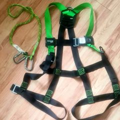 Honeywell Miller H-Design 1 Point Harness Mating Buckles - Size 2.  Plus Lanyard LIKE NEW