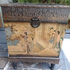 Chinese Style Wooden Storage Chest