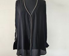 New Jeff Gallano blouse top