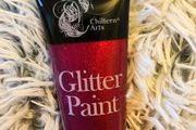 Purple Glitter Paint Sparkly Finish