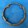 Metal rim for old end over end butter churn Image 3