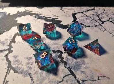 Dungeons and Dragons Resin Dice Set