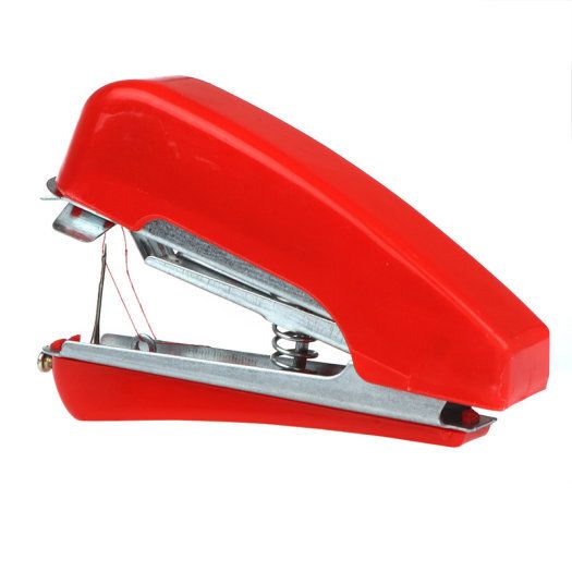 Portable Hand-Held Mini Sewing Machine Clothes Fabric