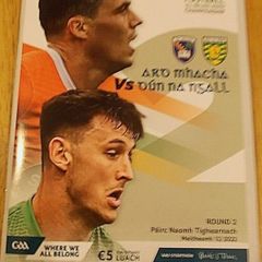Armagh v Donegal Clones June 12 2022 Football GAA Official Match Programme