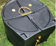 Hardcase HN22B Bass Drum Case on Wheels