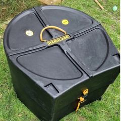 Hardcase HN22B Bass Drum Case on Wheels