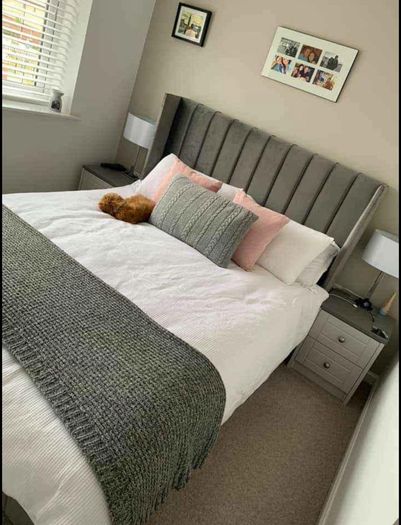 Indiana Wingback Frame Beds
