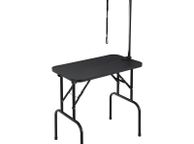 main image for ad Dog Grooming  Table Pet Grooming Table Arm with Clamp, 808 x 460 mm Dog Grooming Station, Foldable Pets Grooming Stand for Medium and Small Dogs, Free No Sit Haunch Holder with Grooming Loop, Bearing 99.8kg