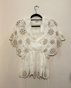 RIVER ISLAND Stunning Boho Top Size 8!