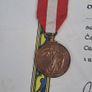 Irish Red Cross Emergency Service Medal and Certificate 1939-1946 Image 5