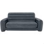 King Size Pull-Out Inflatable Camping Sofa Bed Sleep Away Futon Couch with 3 quick inflation and Deflation Valves, 203 x 231 x 66 cm, Charcoal Grey Image 4