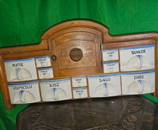 Retro wall spice rack Belgium