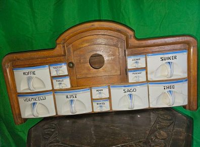 Retro wall spice rack Belgium