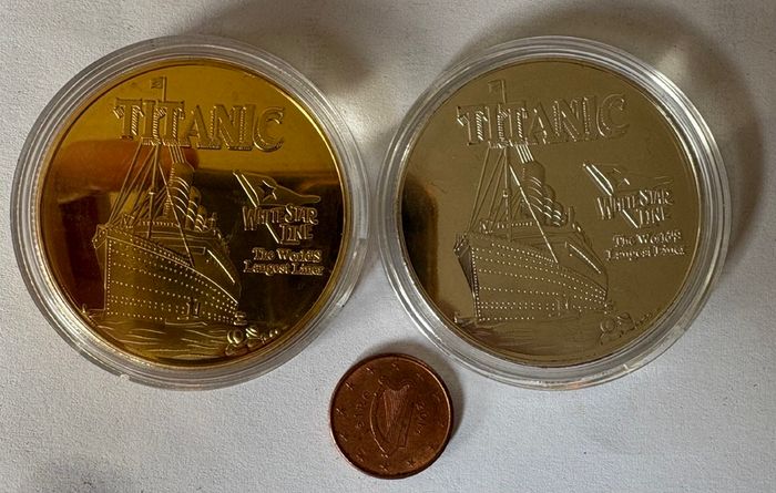Titanic commemorative coins