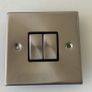 Full Switches & Sockets set Click Deco Satin Chrome Image 8