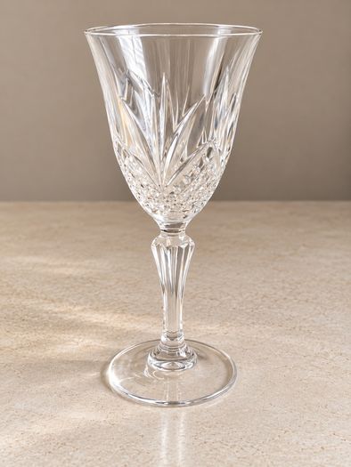 39 Piece Matching Cut Glass Drinking Glass Set