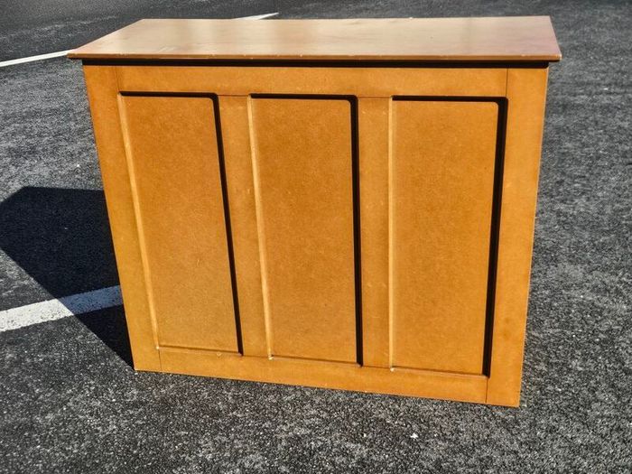 Price Drop 80euro - Bar Counter - Worn Veneered Mdf