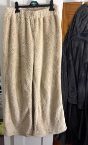 Fluffy tracksuit bottoms