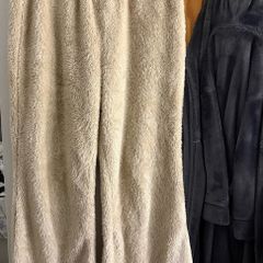 Fluffy tracksuit bottoms