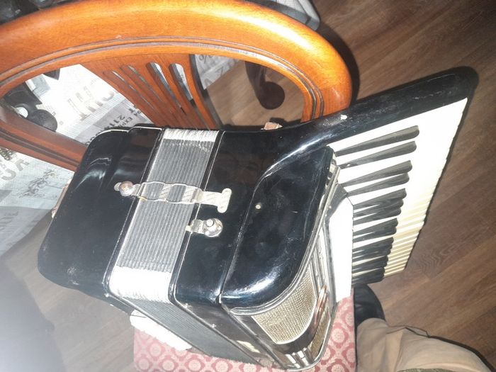 Rare Old Weltmeister Bass Accordion 1960s With Case