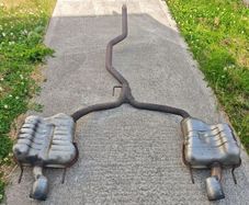 Saab 93 Aero twin exhaust