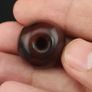 Vintage Natural Pattern Suliemani Tire Shape Agate Bead Amulet Image 7