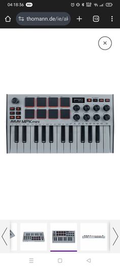 Akai MPK Mini MK3 Grey