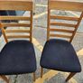Solid Oak Table and Chairs Image 2