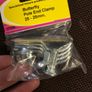 25 - 28 Mm Butterfly Pole End Clamps Image 2