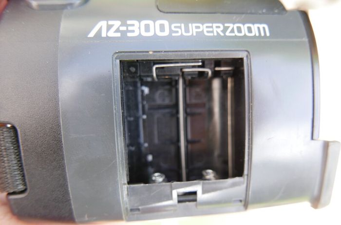 Olympus AZ-300 SuperZoom Compact 35mm Film Camera Black Working, Vintage, Japan