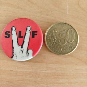 Original SLF Stiff Little Fingers Punk Badge