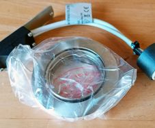 Satin Nickel Tilt Downlight Fitting Gu10