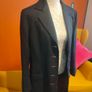 Vintage 90s Mondi Business maxi navy overcoat blazer Image 2