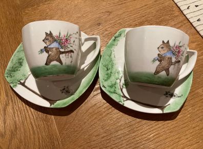 Cup and saucer sets