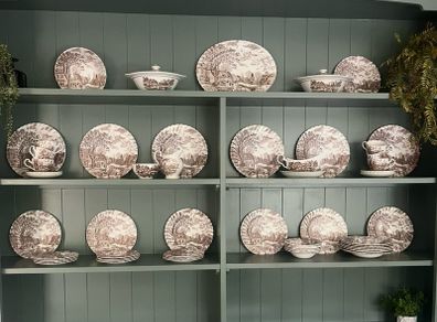 Johnson Bros Cotswold Rare Dining set- over 50 pieces