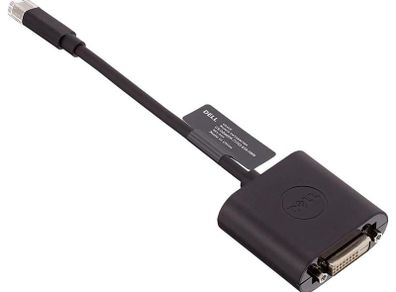 Dell OEM Mini DisplayPort (Male) to DVI-I (single link) Dongle Adapter Cable - G44DK