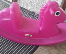 rocking horse pink