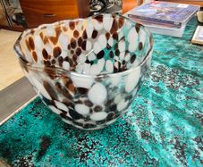 Vintage Murano glass bowl/ vase