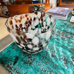 Vintage Murano glass bowl/ vase