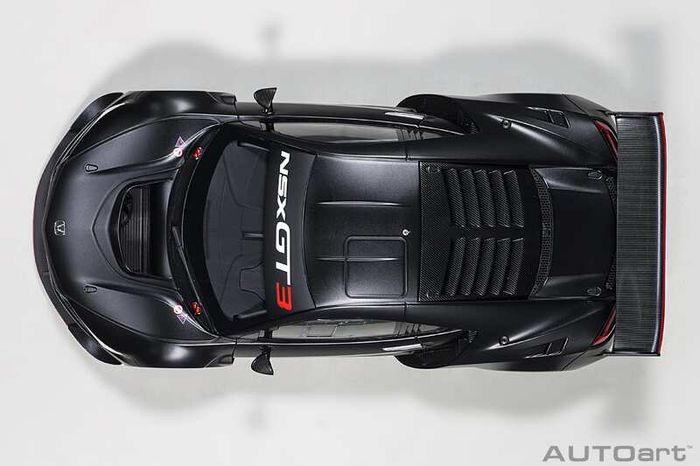 Honda Nsx Gt3 Matt Black - Autoart - 1/18 - New In Box
