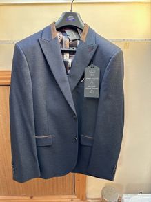 Navy Men's Blazer EU 52, UK 42S