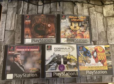 Sony Ps1 Psx Playstation 1 Playstation Games Bundle / Individually Reasonable Offers Welcome [collection Or Post] [All In Great Condition + With Manuals]