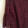 Burgundy Dress Image 3